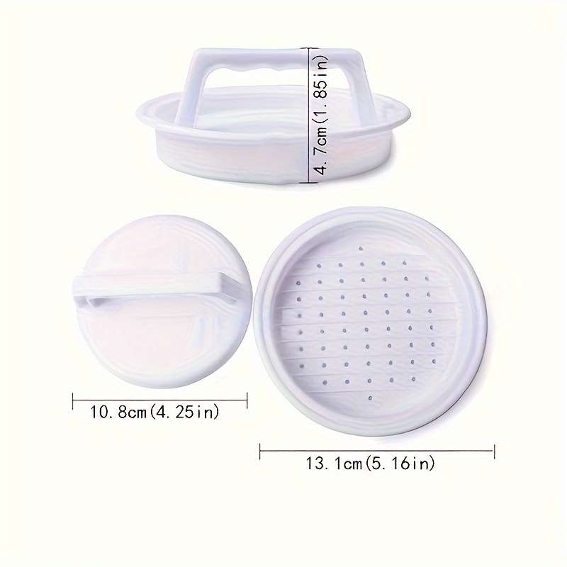 1pc Burger Press Patty Press Cheeseburger Press Creative Burger Press Non-Stick Hamburger P