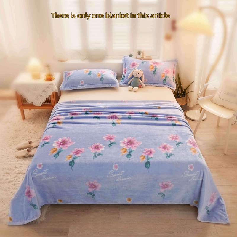 1ps Blanket Color Strawberry Pink size 200cmx230cm
