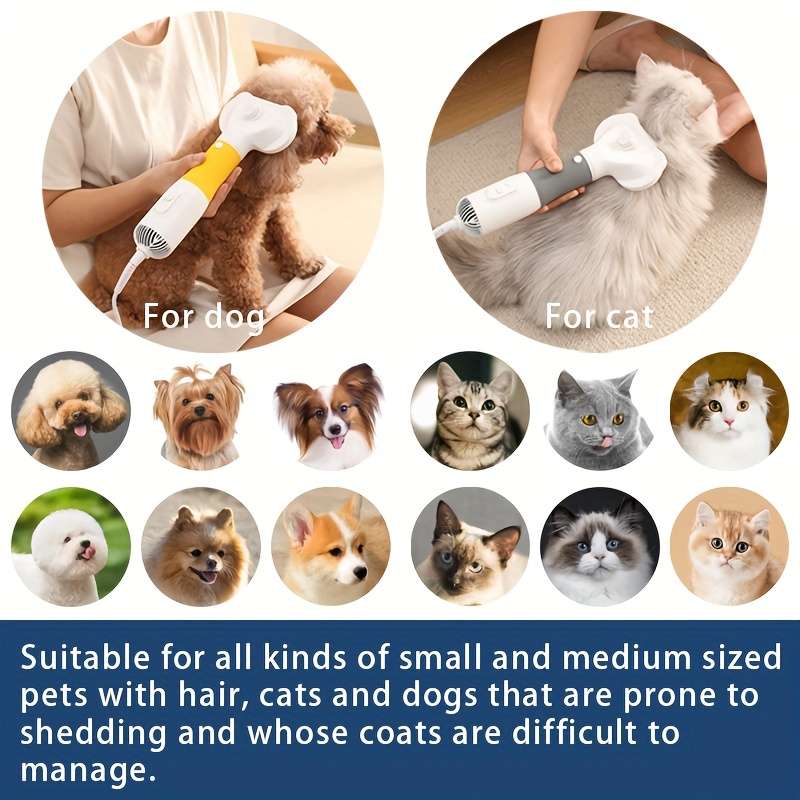 1pc Gray Pet Comb