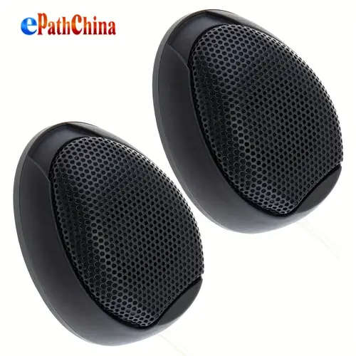 2Pcs Universal 1000W Tw 106 High Efficiency Mini Dome Tweeter Speakers For Car Audio System