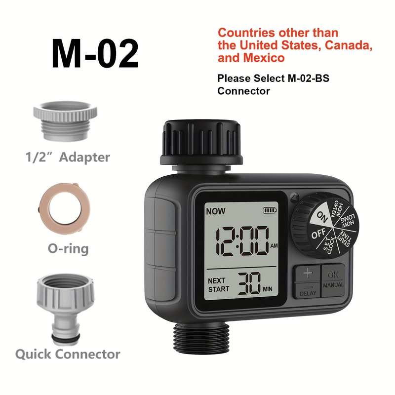 1Pc Programmable Hose Watering Timer