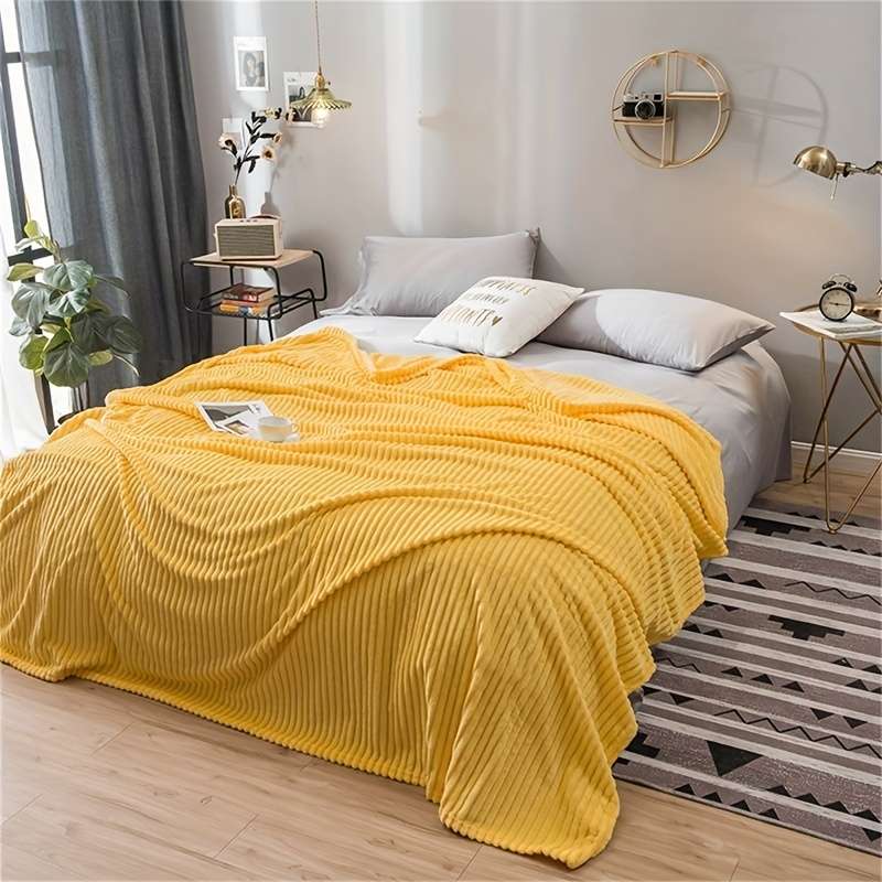 1ps Blanket Color Coffee Color size 100x150cm