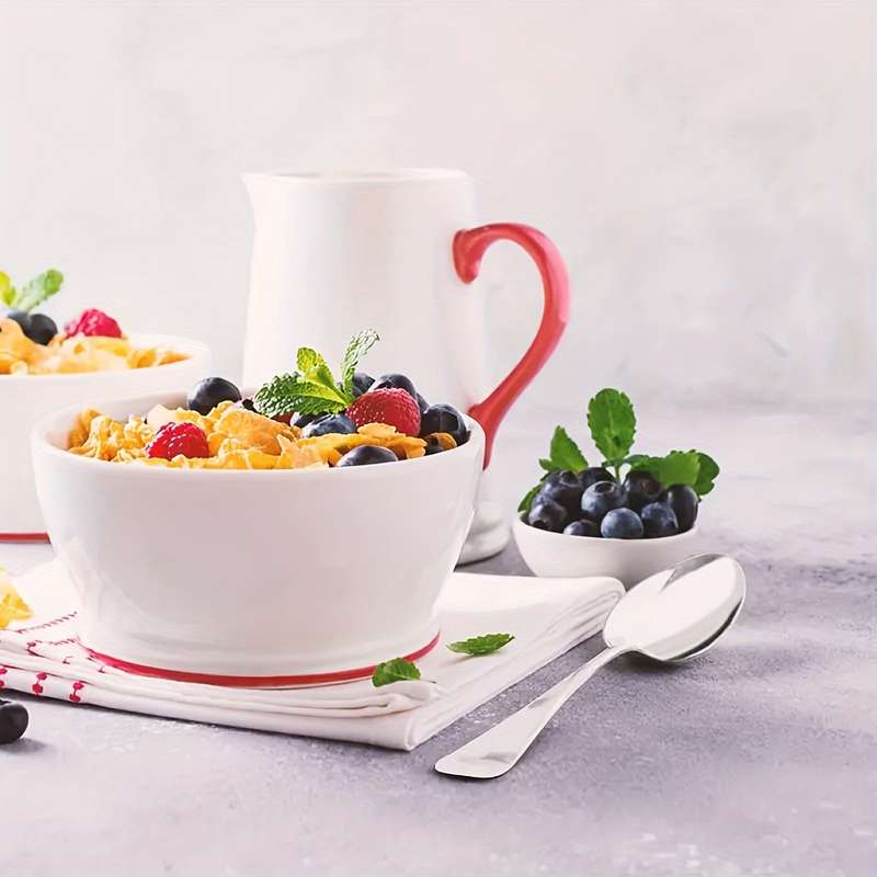 1pc Good Morning And TeaCup Engraved SpoonSpecial Design For Tea HouseHousehold Use Gift F