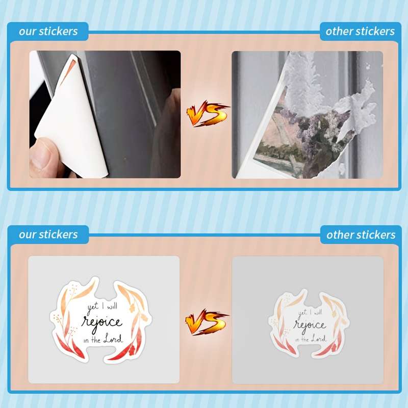 100pcs Bible Stickers Jesus Christian Themed Stickers