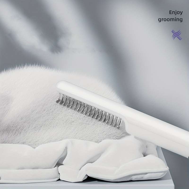 1pc White Pet Comb