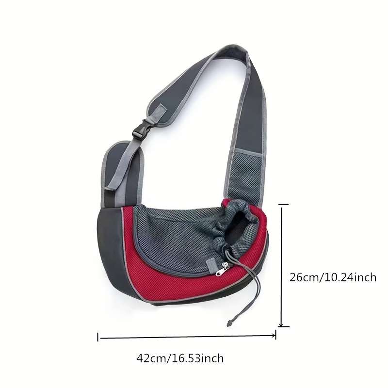 1pc Redsize S Size 31cm*22cm Pet Bag