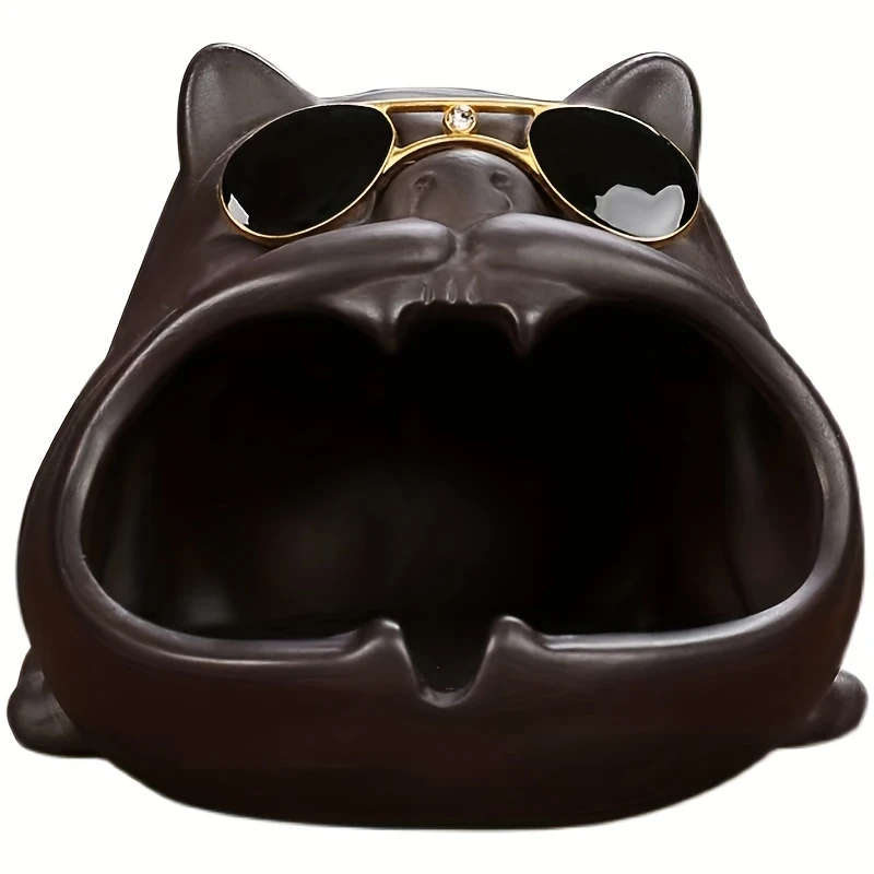 1pc Dog Ashtray Cross Border Creative Personality Cartoon Design Indoor Outdoor Use Perfect for Home
