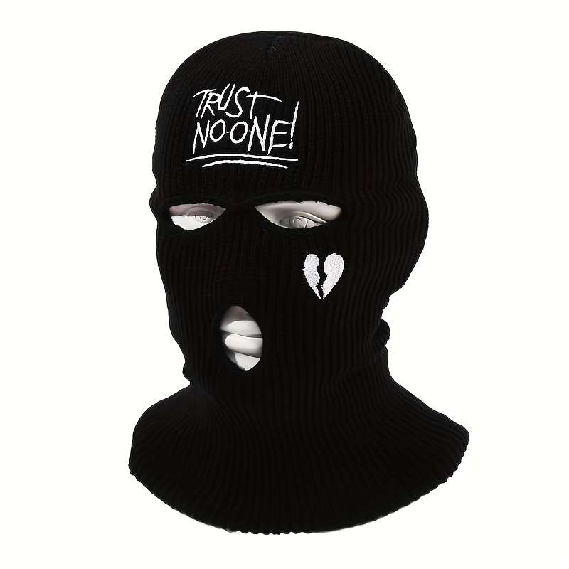 1pc Cool Embroidered Knitted Hat Men's Women's Youth Casual Ski Hat
