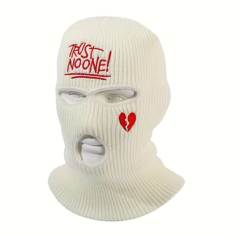 1pc Cool Embroidered Knitted Hat Men's Women's Youth Casual Ski Hat