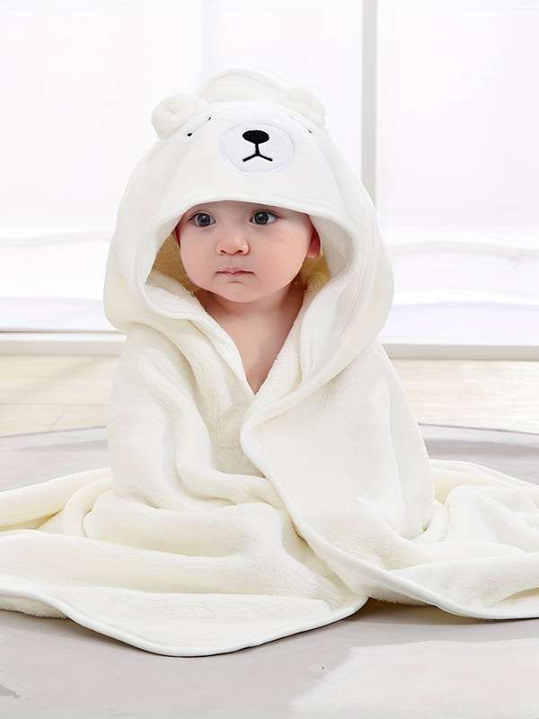 Super Absorbent Microfiber Baby Bathrobe