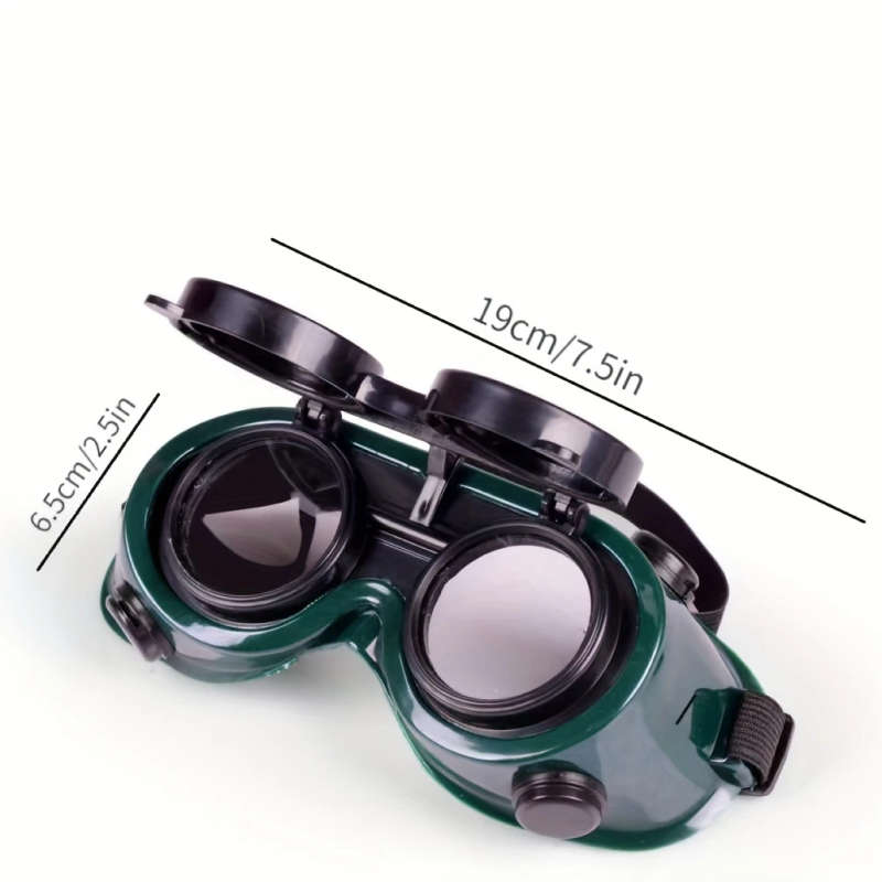 1pc Electric Welding Goggle Electric Welding Protective Goggles Welder's Strong Light Protective