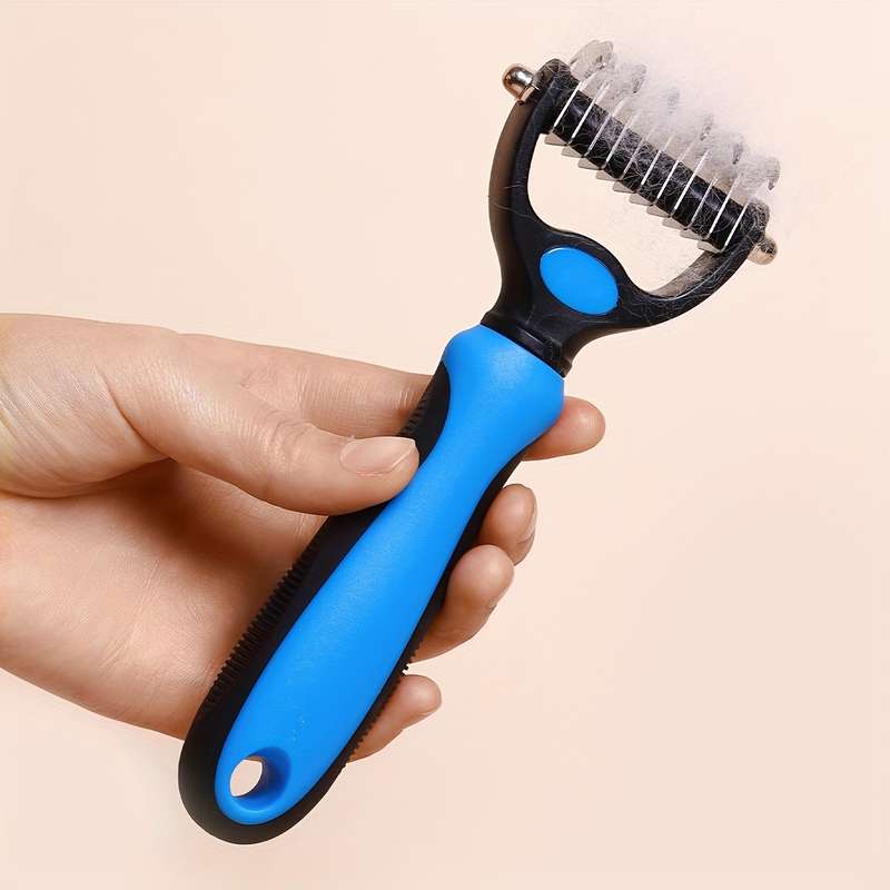 1pc Blue Size LargePet Comb