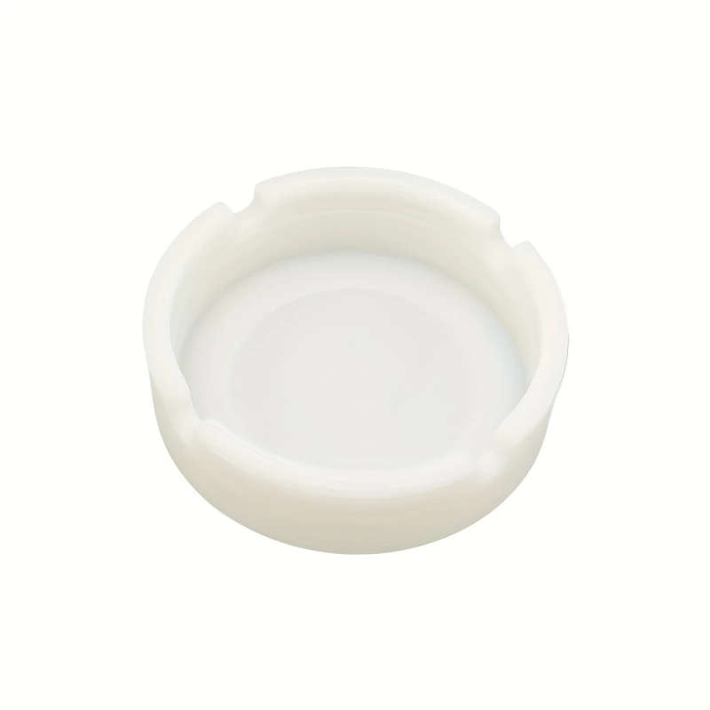 1pc Luminous Silicone Ashtray Resists Temperatures Premium Silicone Rubber Soft Portable Round Desig