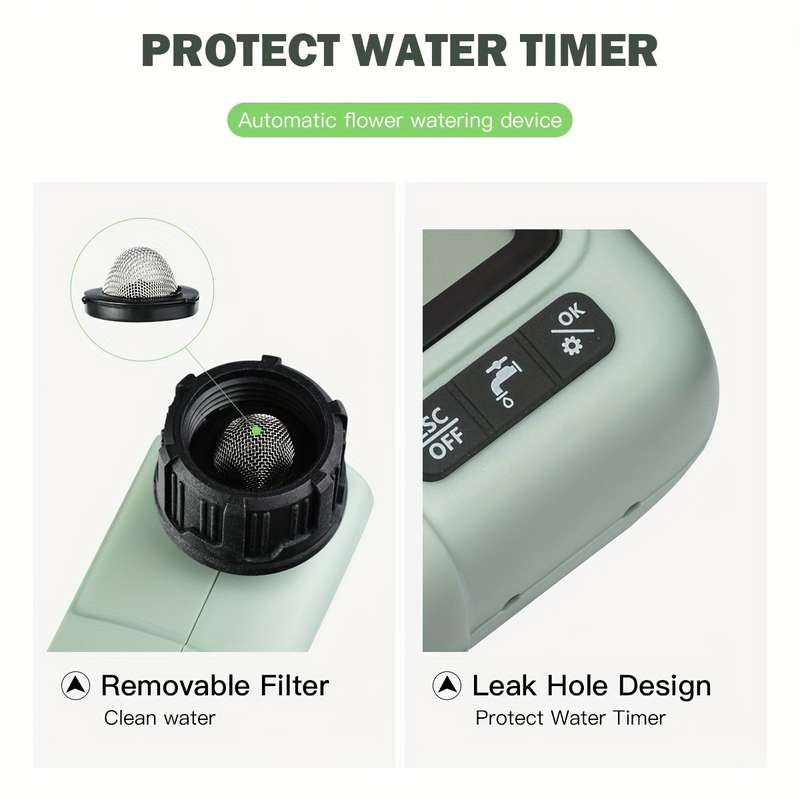 1Pc Automatic Water Timer Irrigation Machine Intelligent Sprinkler