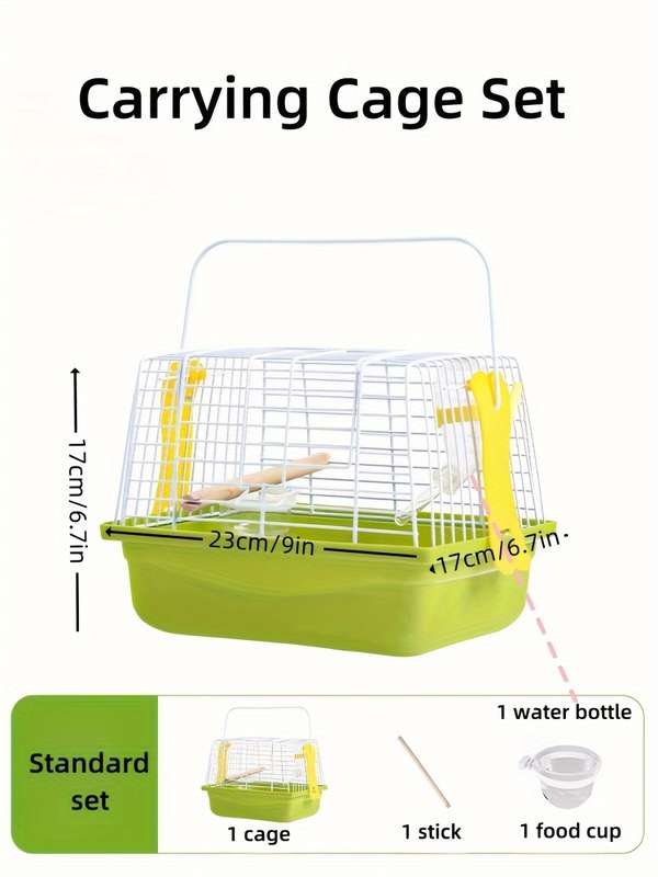 1pc Black Pet Cage