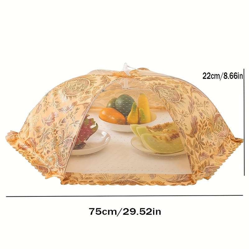 1pc Food Cover Mesh Food Cover Kitchen Dustproof Mesh Food Cover Food Covers For Outdoors