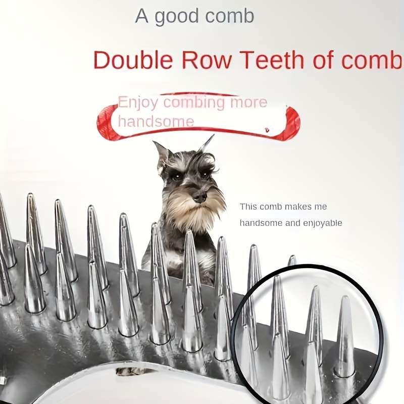 1pc Illustration Color Pet Comb