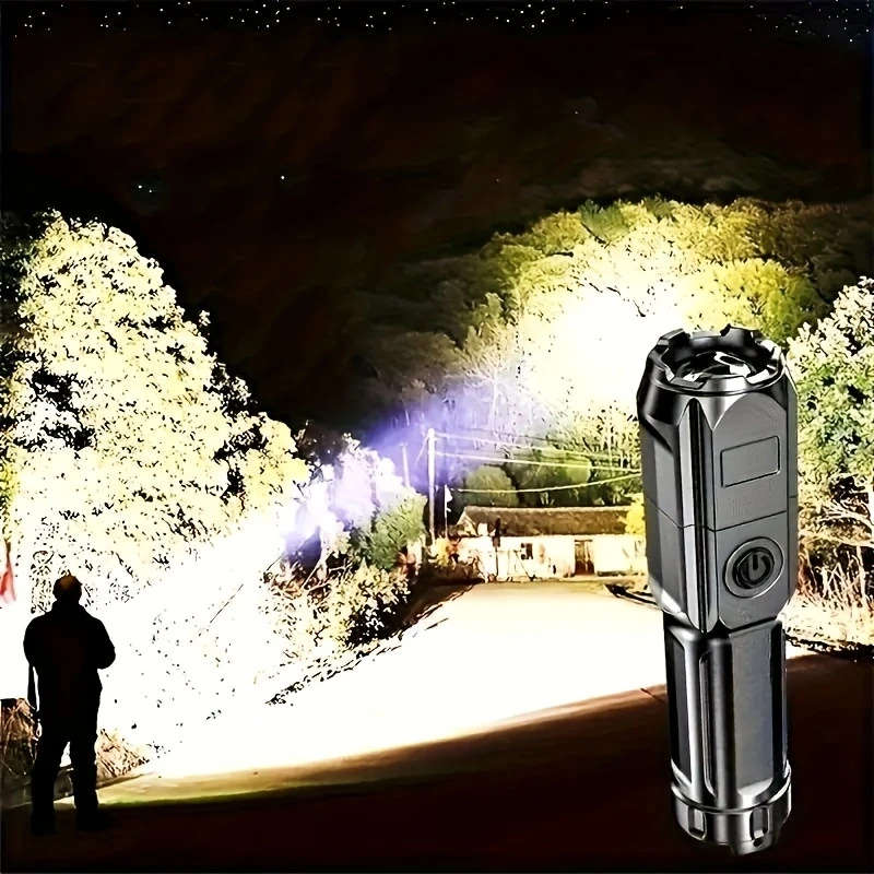 1Pack Tactical Zoom Flashlight