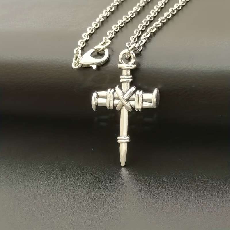 1 Piece A 210d Jesus Theme Pendant