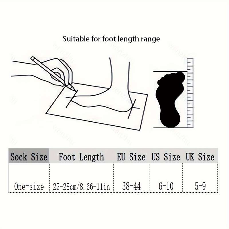 1 Pair Piano Abstract Keys  Socks