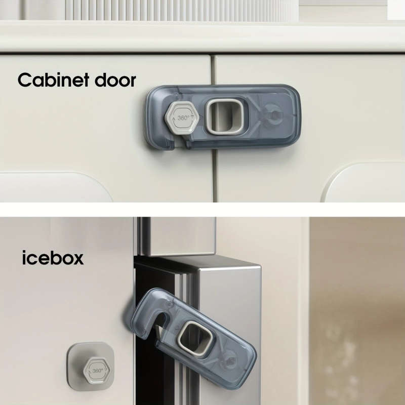 1Pc Child Safety Fridge Lock Single Door Refrigerator Door Stopper Baby Protection Kids Safety Care