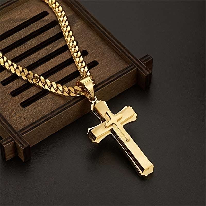 1 Piece Black Jesus Theme Pendant