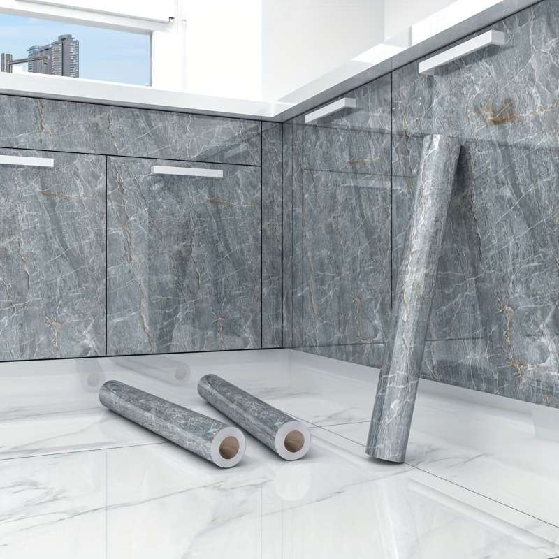 1PC Wall StickersColorItalian Gray 22080cmX300cm