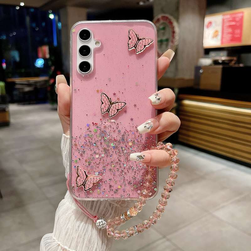 1pc Pink Color For Samsung Galaxy A35 Phone Cases