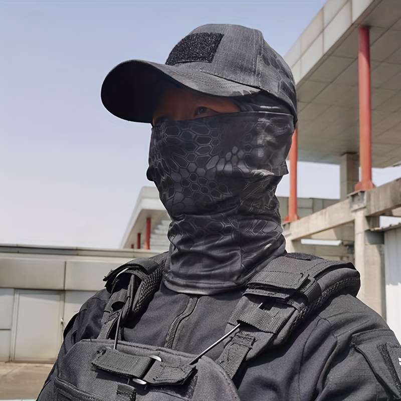 1pc Camouflage Tactical Baseball Cap and Beret Set for Military Fans Outdoor Sports Hiking Mountai