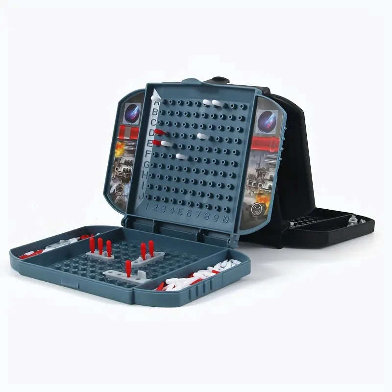 1pc Two-player Table Game interesting Black Warship Sea Ship Board Game Toys gaming gift