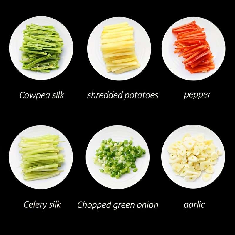 1pc Kitchen Multifunctional Stainless Steel Onion Shredded Onion Flower Knife Onion Garlic Chi