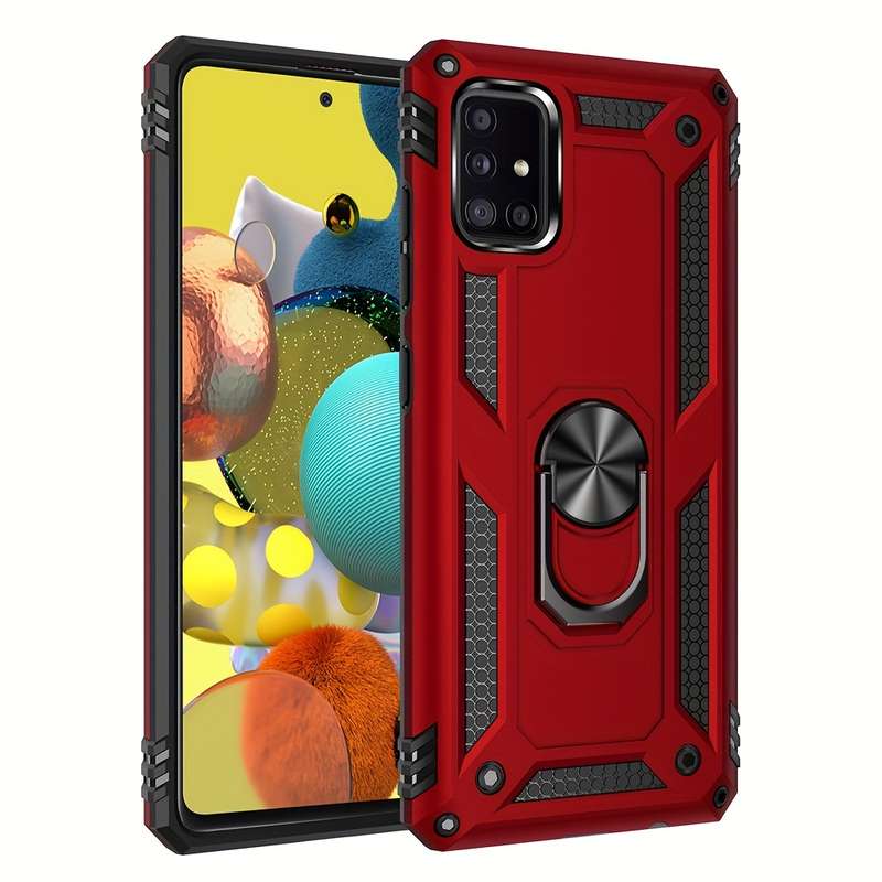 1pc Red For Samsung Galaxy A71 Phone Cases