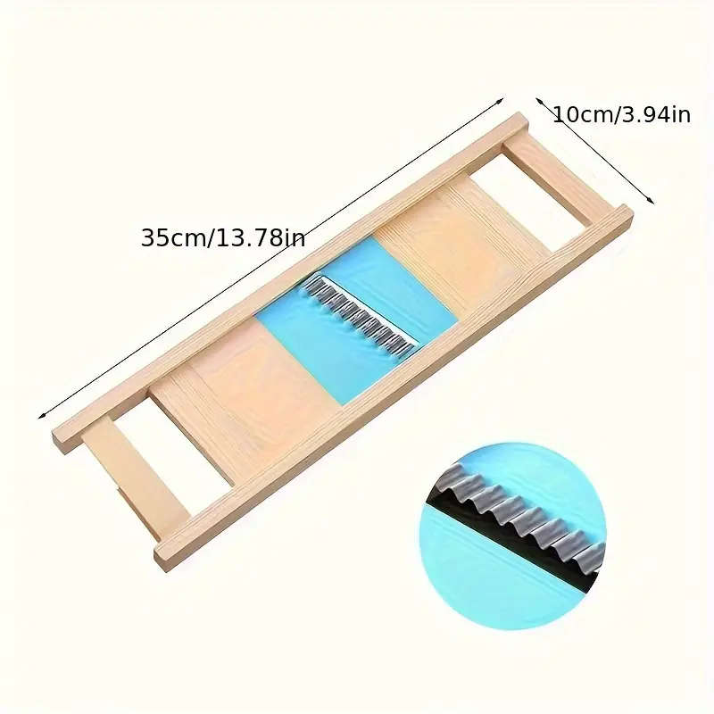 1pc French Fries Slicer Wavy French Fry Cutter And Grater Corrugated Cutter Wave Knife