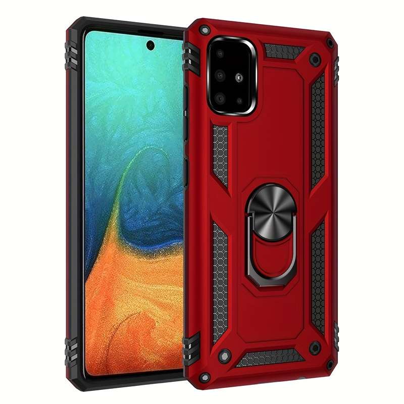 1pc Red For Samsung Galaxy A71 Phone Cases
