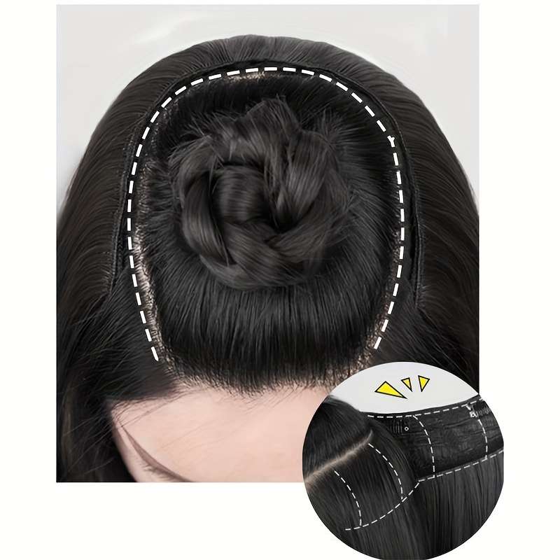 1Pc Light Brown 55.88cm Fashion Design Wig
