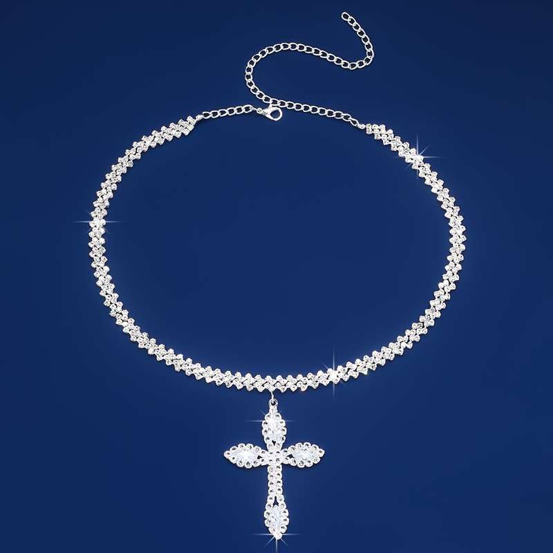 1 Piece Silvery Jesus Theme Pendant