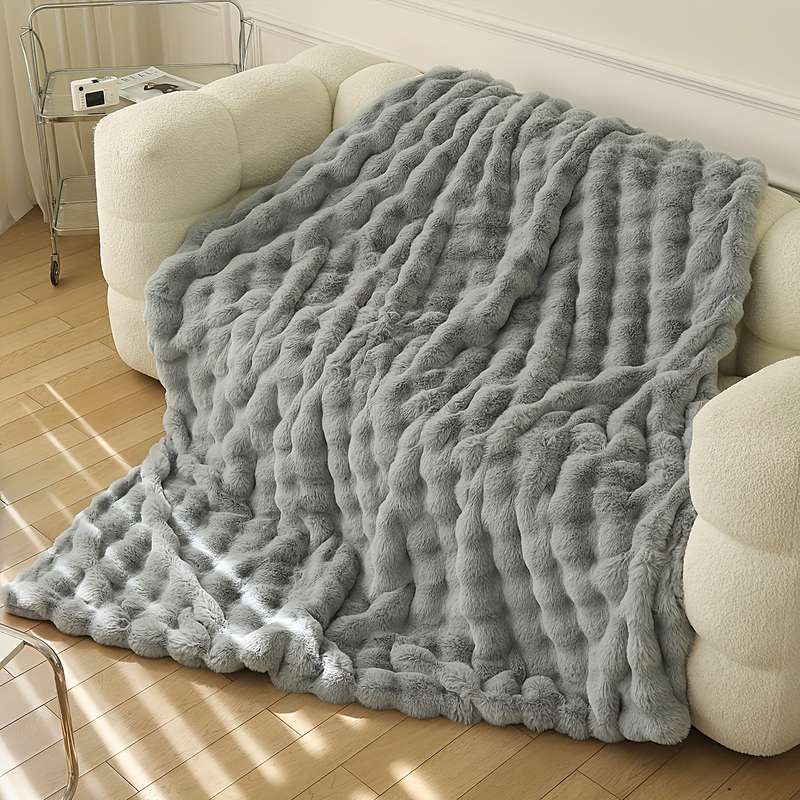 1ps Blanket Color Pattern Rhyme   Black And White size 100x150cm 40x60inch