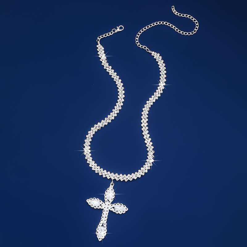 1 Piece Silvery Jesus Theme Pendant