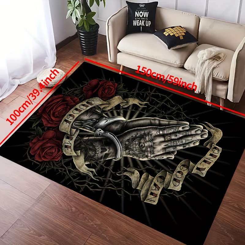 1Pc 78.74x119.38cm Floor Mat