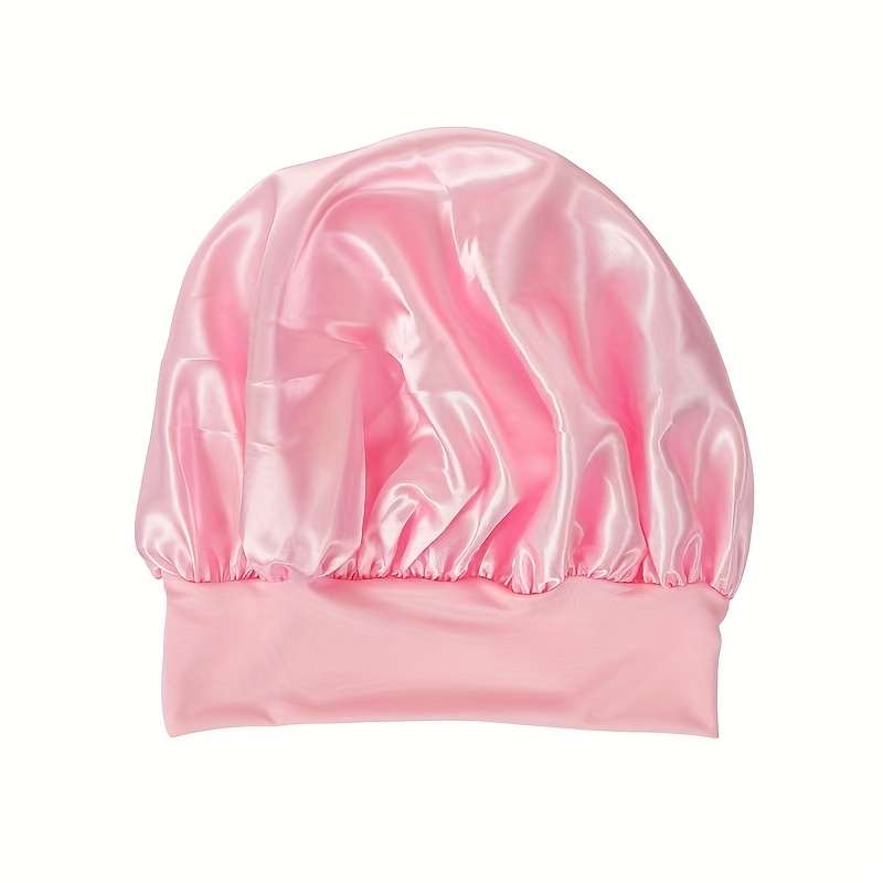 1pc Wide Brim High Elastic Hat Polyester Fiber Woven Lightweight Stretch with Toggle Closure