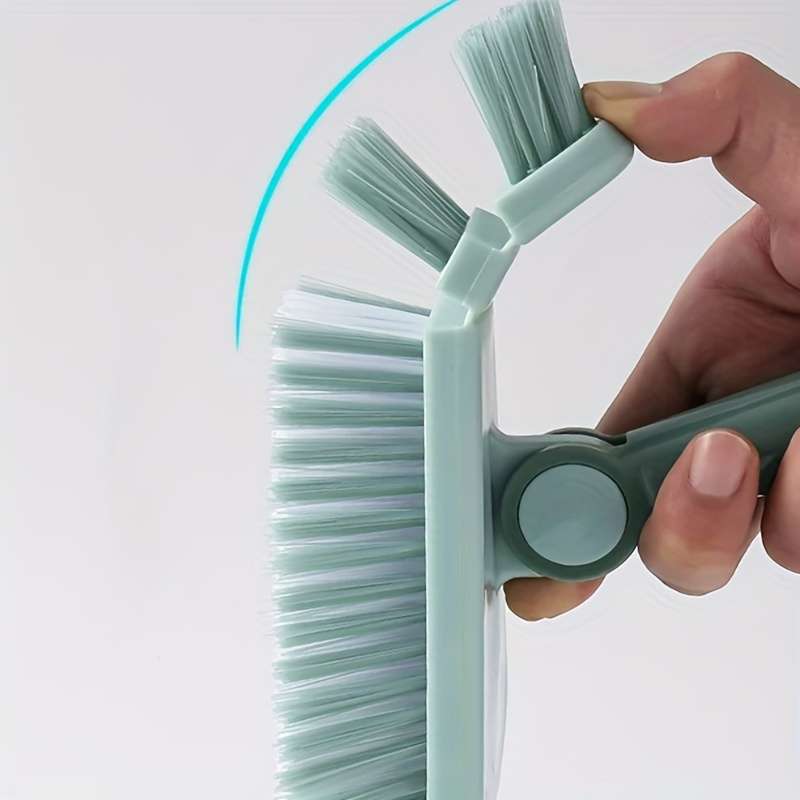 1pc Floor Scrub Brush Shower Scrubber Cleaning Bath Tub And Tile Scrubber Brush Long Handle Det