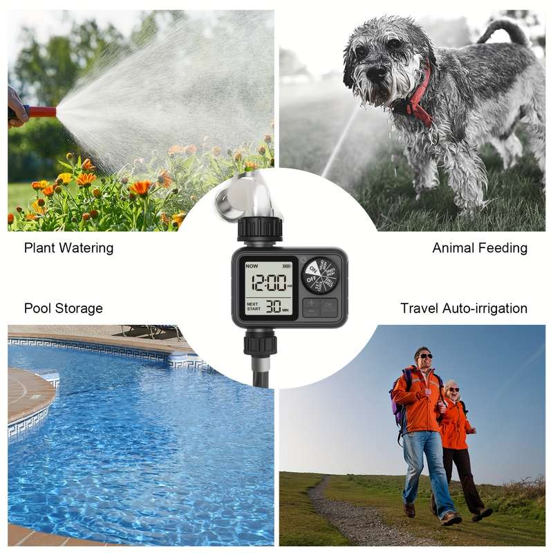 1Pc Programmable Hose Watering Timer