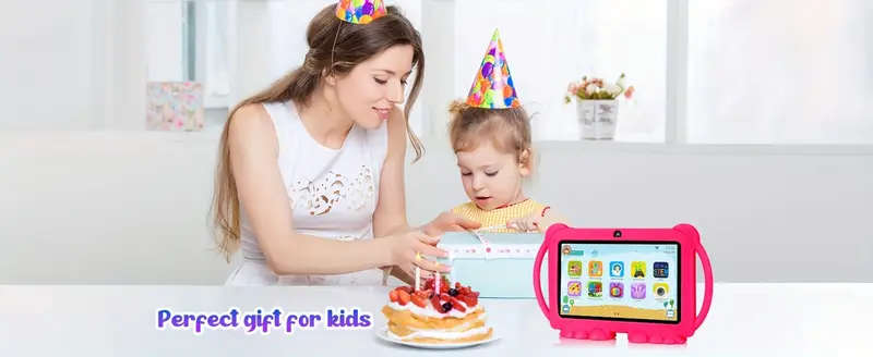 7 inch   tablet for   11 0 32gb rom 2gb for   eye protection screen     shockproof case usb type c charging 2 4g wifi educational apps games it 701a details 3