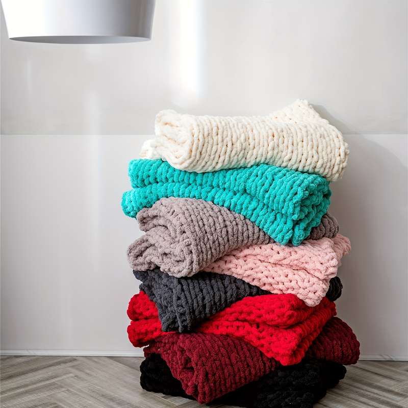 1ps Blanket Color Bright Red size 80x100cm