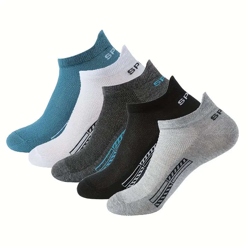 5 Pairs Of Cotton Socks For Men And Women