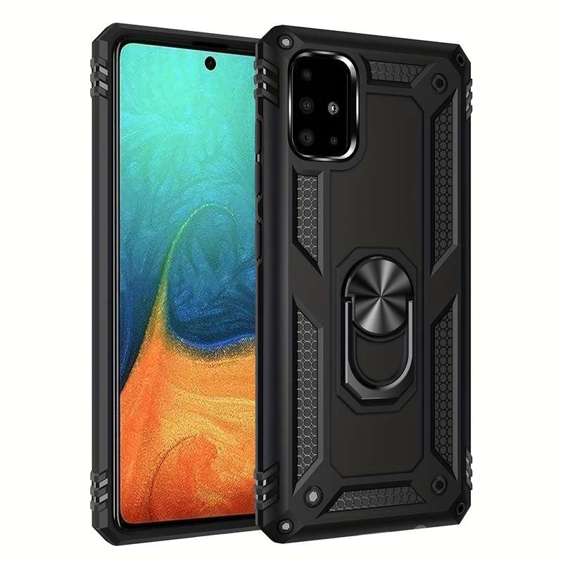 1pc Black For Samsung Galaxy A71 Phone Cases