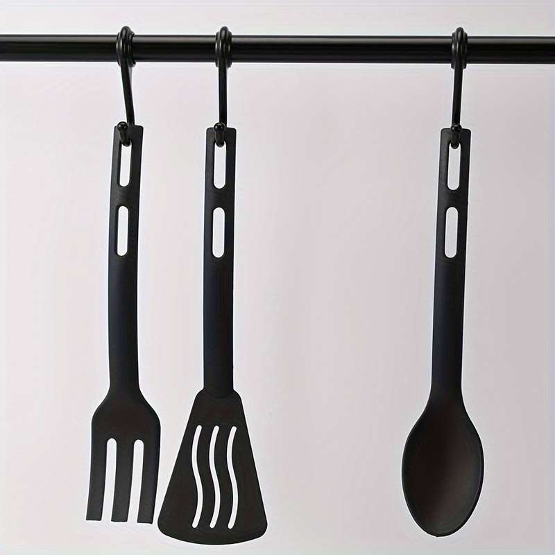 3pcs set Integrated Nylon Kitchenware Three Piece Set Kitchen Cooking Non Stick Pot Spatula
