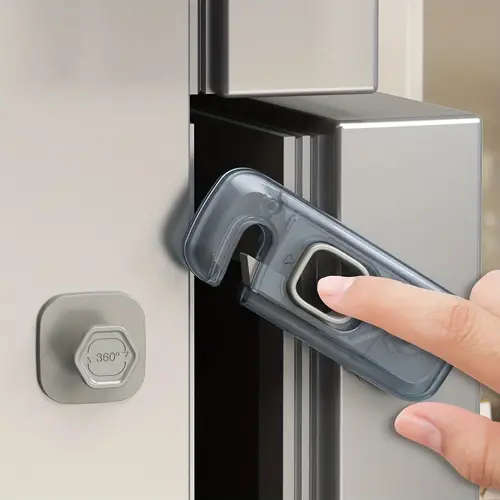 1Pc Child Safety Fridge Lock Single Door Refrigerator Door Stopper Baby Protection Kids Safety Care