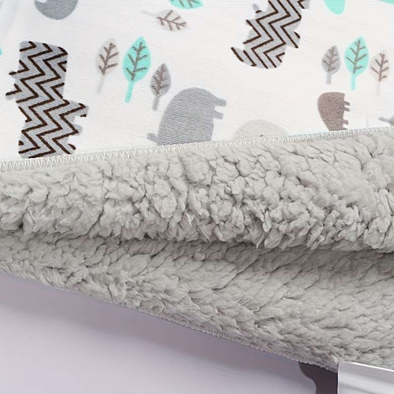1ps Blanket Color Blue Monkey