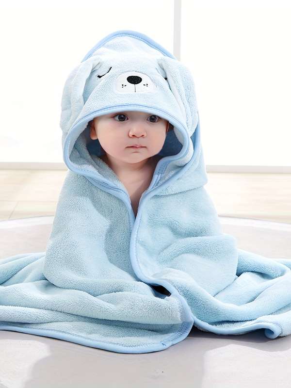 Super Absorbent Microfiber Baby Bathrobe